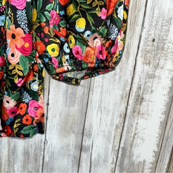 Boohoo Floral V Neck Romper - Picture 3 of 6